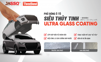 ULTRA GLASS COATING - PHỦ BÓNG Ô TÔ SIÊU THỦY TINH