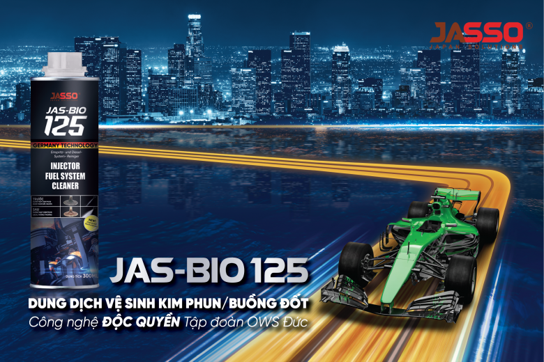 JAS-BIO 125 | DUNG DỊCH VỆ SINH KIM PHUN/ BUỒNG ĐỐT